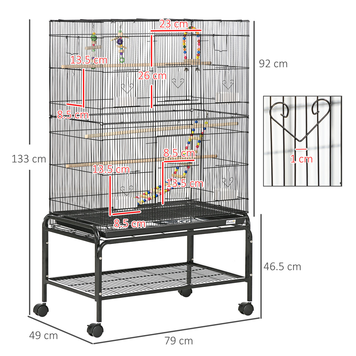 immagine-3-easycomfort-easycomfort-gabbia-per-uccelli-in-acciaio-con-posatoi-giochi-contenitori-per-cibo-e-vassoio-79x49x133-cm-nero