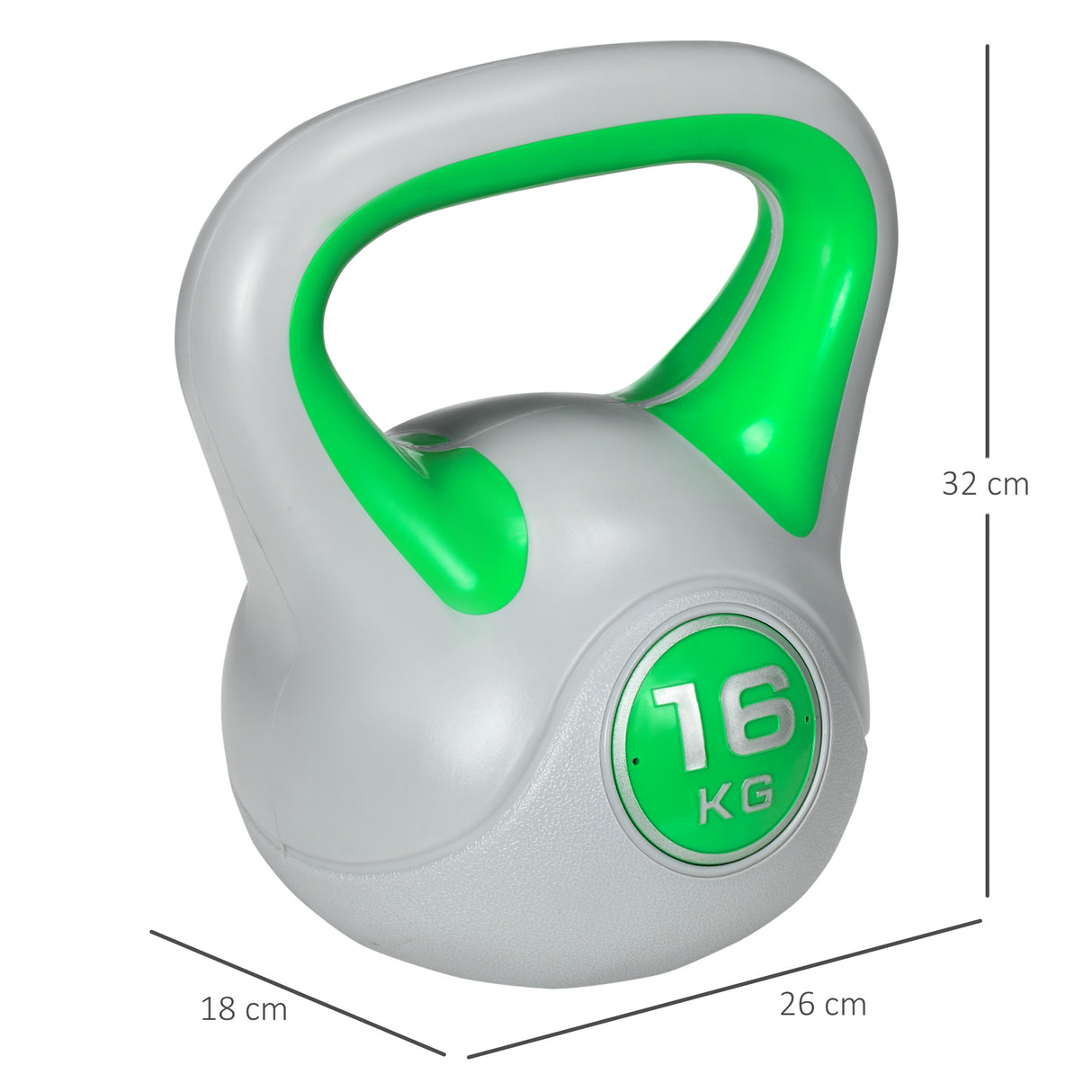 immagine-3-easycomfort-easycomfort-kettlebell-16kg-in-pu-e-sabbia-con-base-piatta-e-impugnatura-per-stacchi-squat-e-sollevamenti-26x18x32-cm-verde