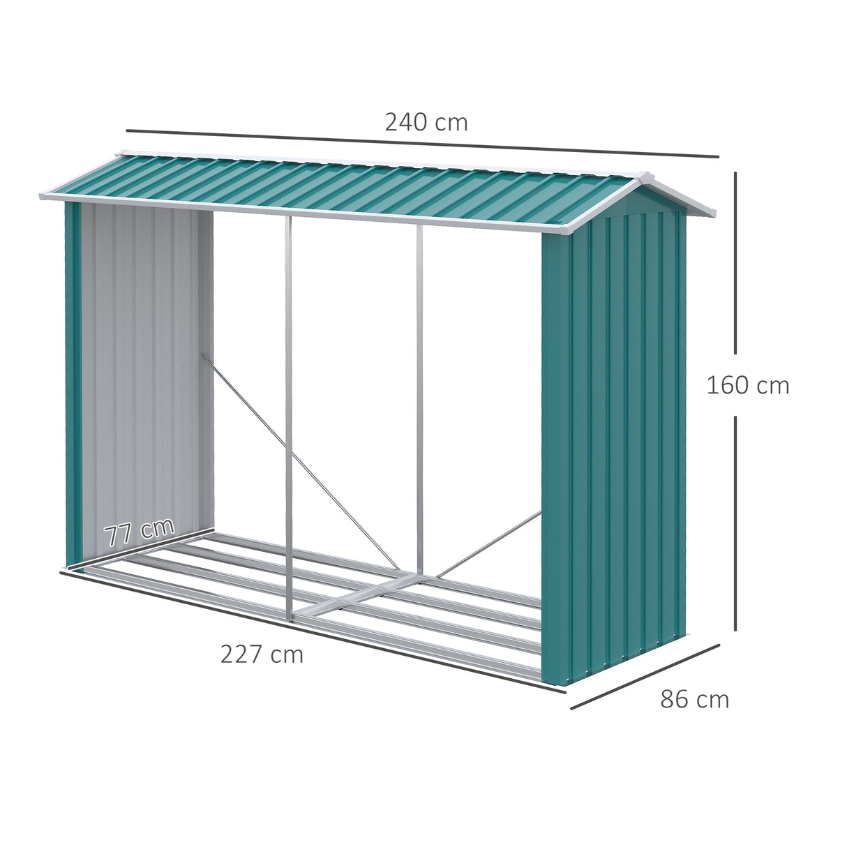 immagine-3-easycomfort-easycomfort-legnaia-con-struttura-in-acciaio-galvanizzato-e-base-rialzata-240x-86x160cm-verde