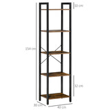 immagine-3-easycomfort-easycomfort-libreria-stile-industriale-a-5-scaffali-in-legno-e-acciaio-40x30x154cm-marrone-rustico