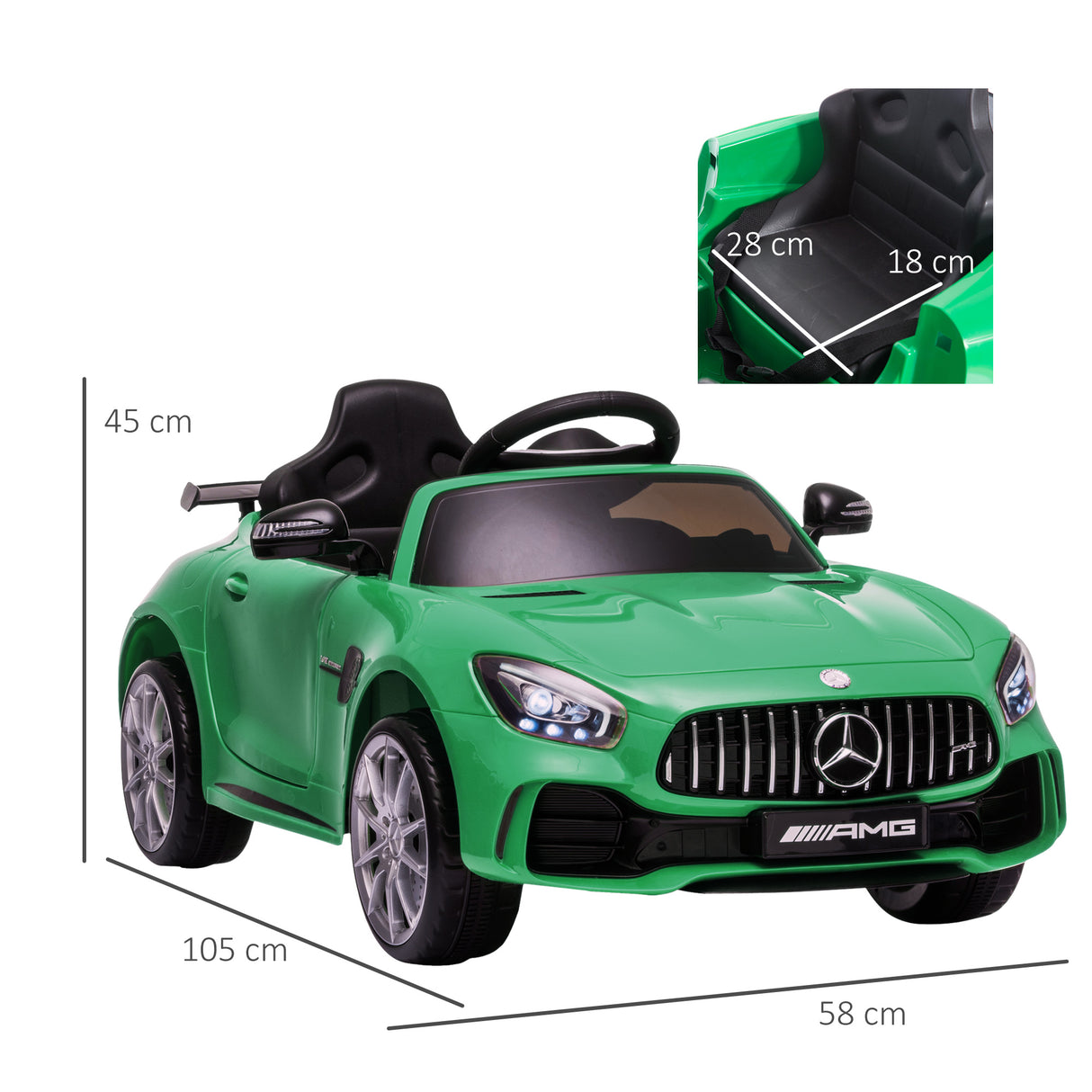 immagine-3-easycomfort-easycomfort-macchinina-per-bambini-elettrica-12v-con-licenza-mercedes-amg-gtr-velocita-3-5kmh-telecomando-luci-e-suoni-verde