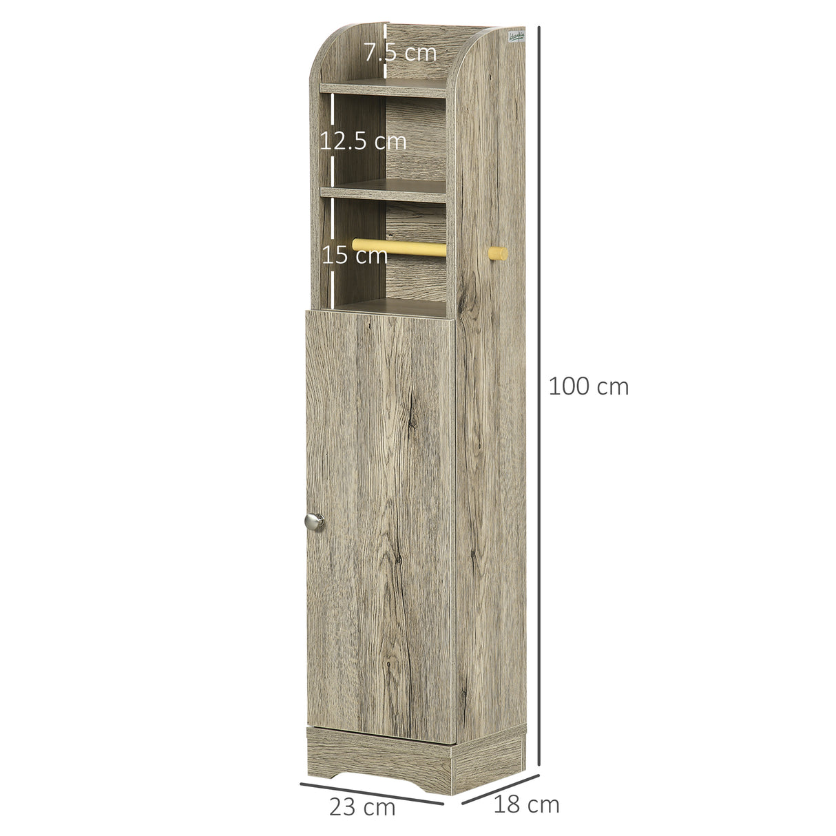 immagine-3-easycomfort-easycomfort-mobile-bagno-in-truciolato-con-2-ripiani-e-armadietto-a-2-livelli-23x18x100cm-grigio