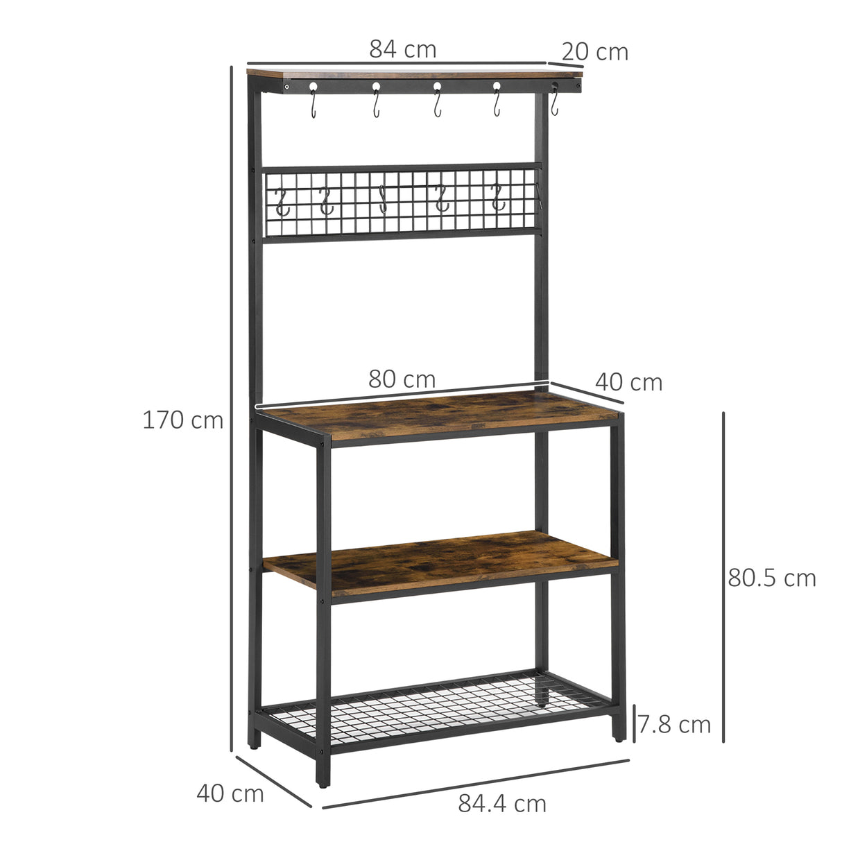 immagine-3-easycomfort-easycomfort-mobile-cucina-a-4-livelli-con-griglia-e-ganci-portaoggetti-in-acciaio-e-truciolato-84-4x40x170-cm