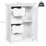 immagine-3-easycomfort-easycomfort-mobile-da-bagno-con-4-cassetti-e-1-armadietto-ripiano-regolabile-a-3-altezze-vernice-ecologica-anti-ribaltamento-in-mdf-bianco-56x30x83cm-ean-8054144133799