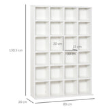 immagine-3-easycomfort-easycomfort-mobile-libreria-porta-cd-da-24-ripiani-ad-altezza-regolabile-in-truciolato-130-5x89x20-cm-bianco-ean-8054144131115