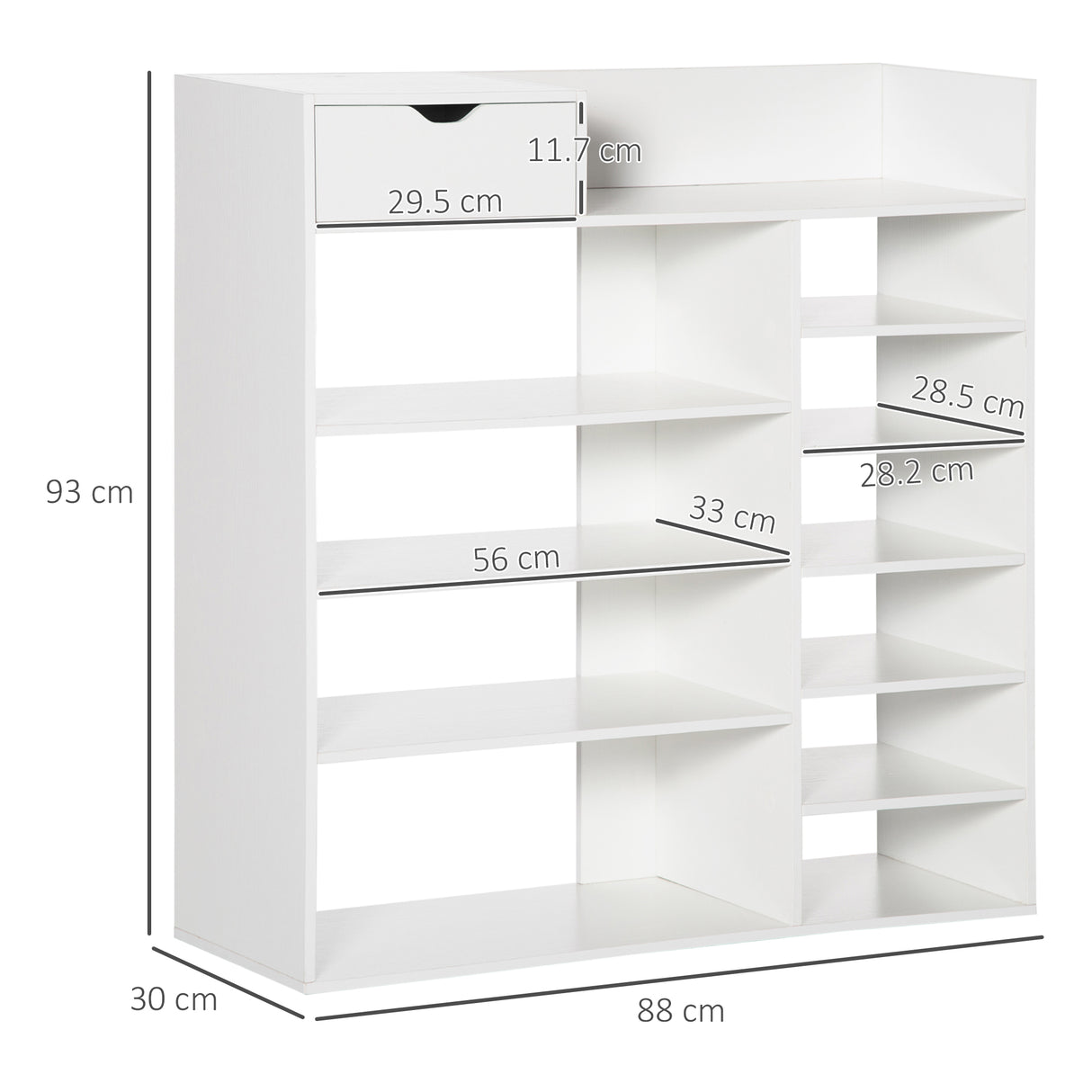 immagine-3-easycomfort-easycomfort-mobile-scarpiera-salvaspazio-con-ripiani-e-cassetto-per-12-scarpe-88x30x93cm-bianco