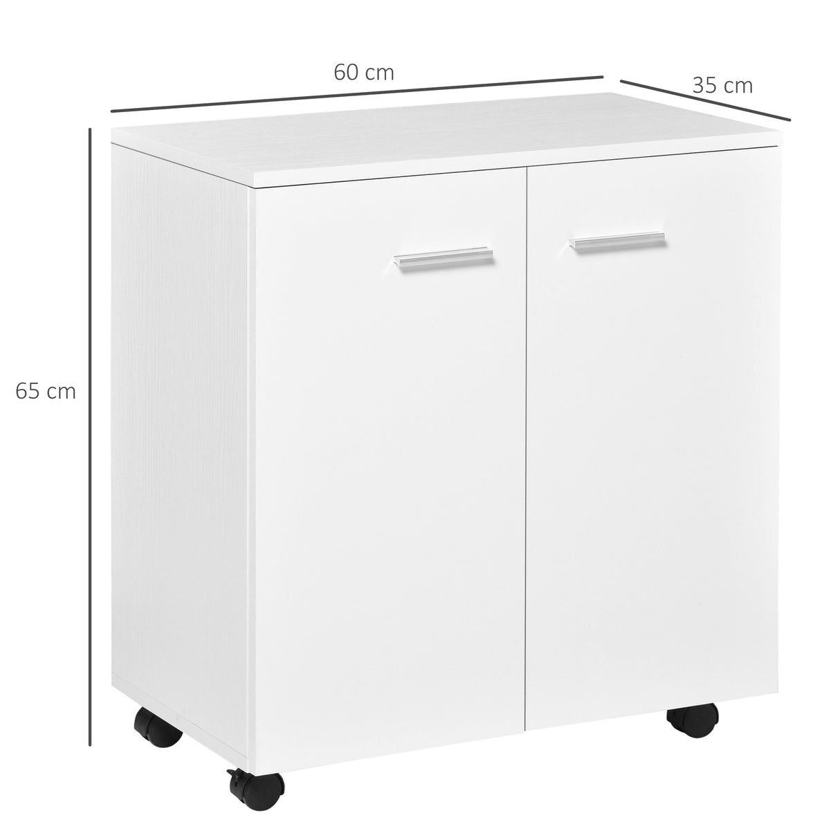 immagine-3-easycomfort-easycomfort-mobiletto-in-legno-con-ruote-e-2-ante-60x35x65cm-bianco-ean-8054144131573