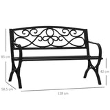 immagine-3-easycomfort-easycomfort-panchina-da-giardino-2-posti-in-acciaio-e-ghisa-con-braccioli-e-decorazione-128x58-5x85cm-nero