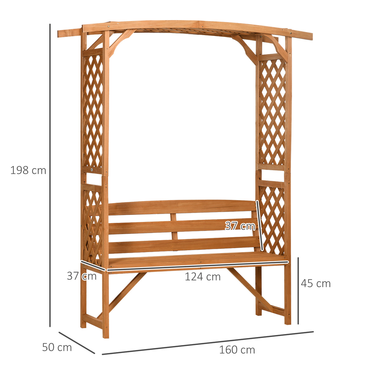 immagine-3-easycomfort-easycomfort-panchina-da-giardino-in-legno-di-abete-con-arco-decorativo-per-piante-e-vasi-160x50x198-cm-marrone