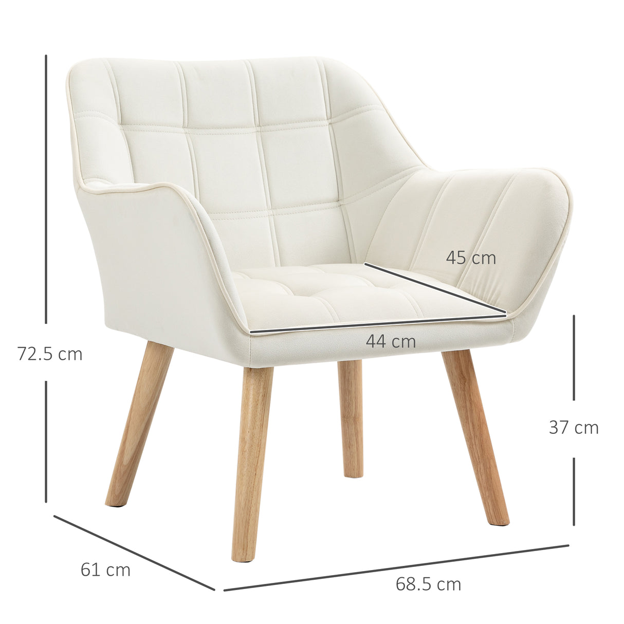 immagine-3-easycomfort-easycomfort-poltrona-design-scandinava-in-legno-ed-effetto-velluto-crema-per-soggiorno-o-ufficio-68-5x61x72-5-cm