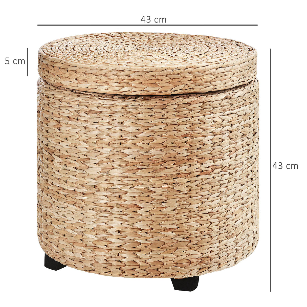 immagine-3-easycomfort-easycomfort-pouf-contenitore-rotondo-stile-boho-con-rivestimento-naturale-tavolino-da-salotto-43x43cm-kaki