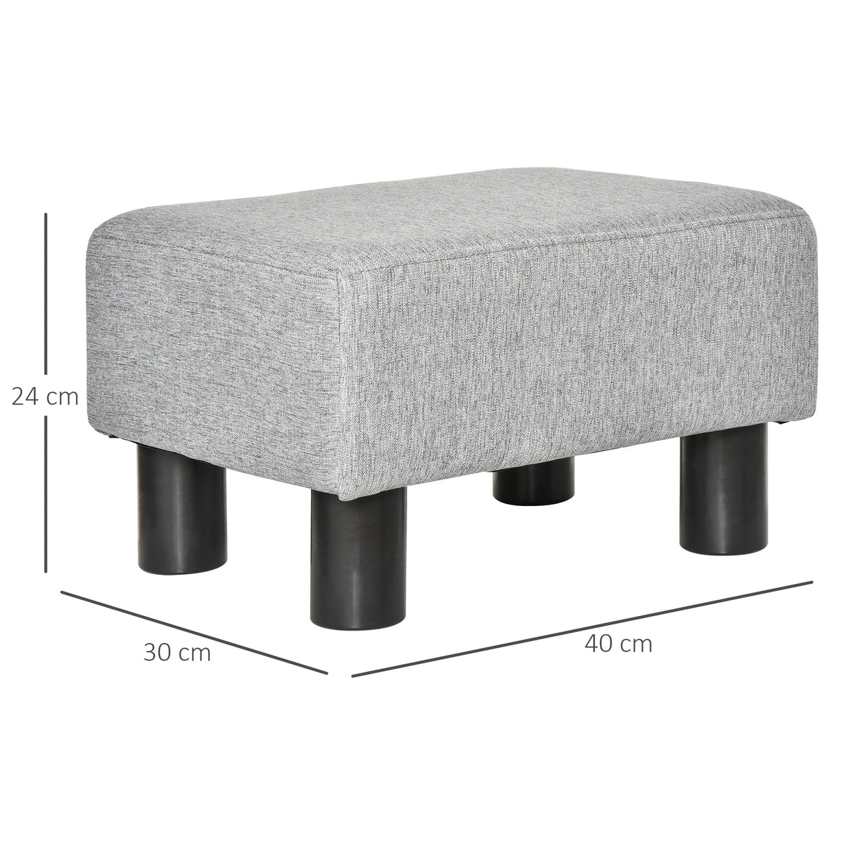 immagine-3-easycomfort-easycomfort-pouf-poggiapiedi-in-tessuto-effetto-lino-imbottito-40x30x24cm-grigio