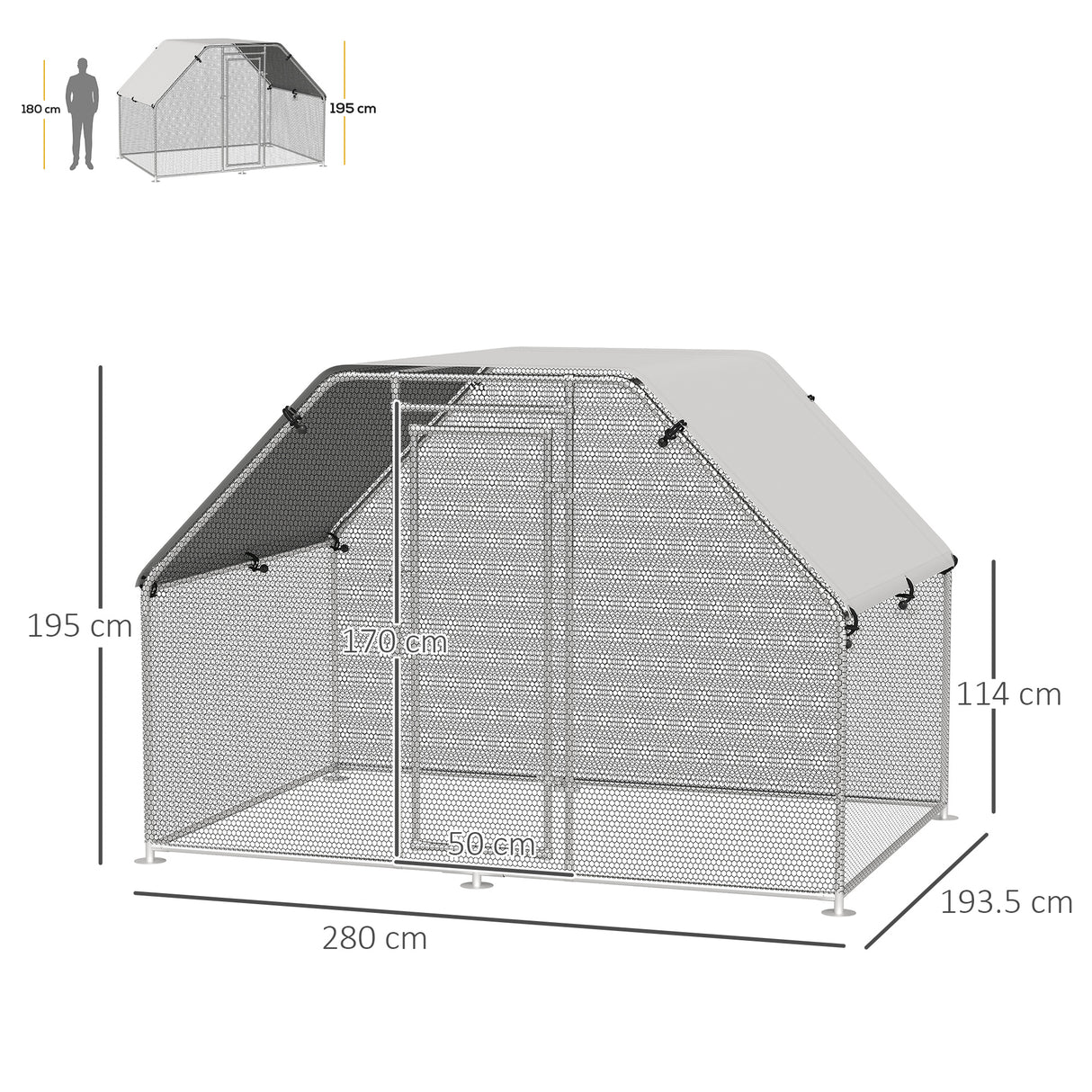 immagine-3-easycomfort-easycomfort-recinto-per-galline-in-metallo-galvanizzato-e-tessuto-oxford-con-porta-con-blocco-280x193-5x195-cm