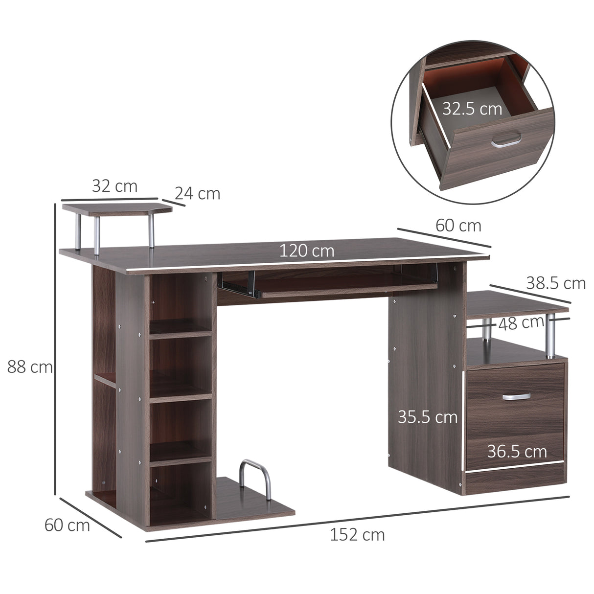 immagine-3-easycomfort-easycomfort-scrivania-per-computer-da-camera-e-ufficio-con-cassetto-e-scaffale-in-legno-152x60x88cm-marrone-ean-8054111843164