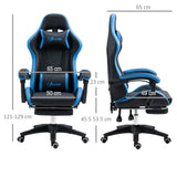 immagine-3-easycomfort-easycomfort-sedia-da-gaming-con-altezza-regolabile-e-schienale-reclinabile-65x65x121-129-cm-blu-e-nero