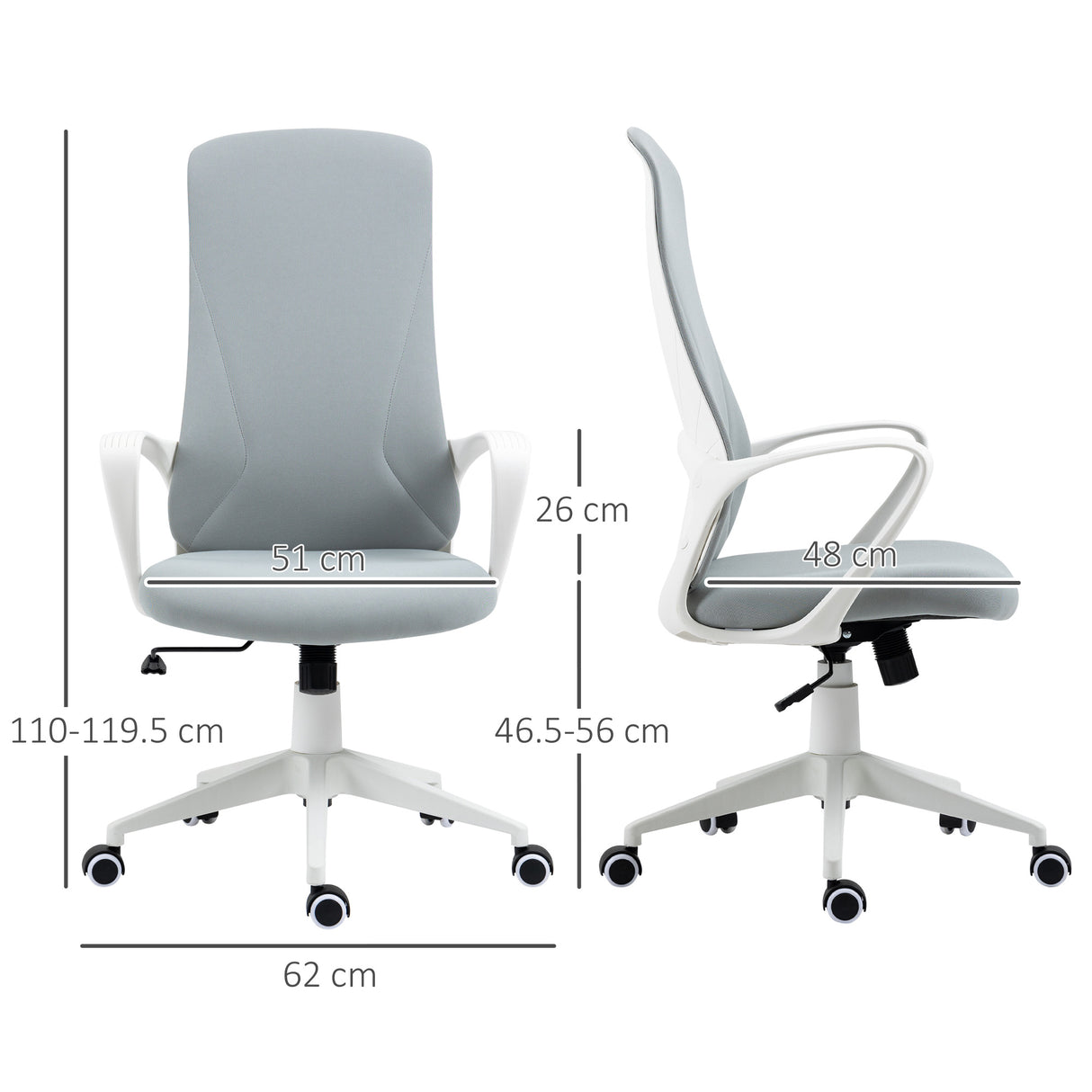 immagine-3-easycomfort-easycomfort-sedia-da-ufficio-ergonomica-con-altezza-regolabile-e-funzione-di-inclinazione-62x56x110-119-5-cm