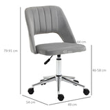 immagine-3-easycomfort-easycomfort-sedia-da-ufficio-ergonomica-e-girevole-sedia-imbottita-per-scrivania-con-altezza-regolabile-grigio-49x54x79-91cm