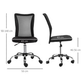 immagine-3-easycomfort-easycomfort-sedia-da-ufficio-ergonomica-senza-braccioli-tessuto-traspirante-a-rete-altezza-regolabile-e-5-ruote-43x58x90-100cm-nero-ean-8054111843478