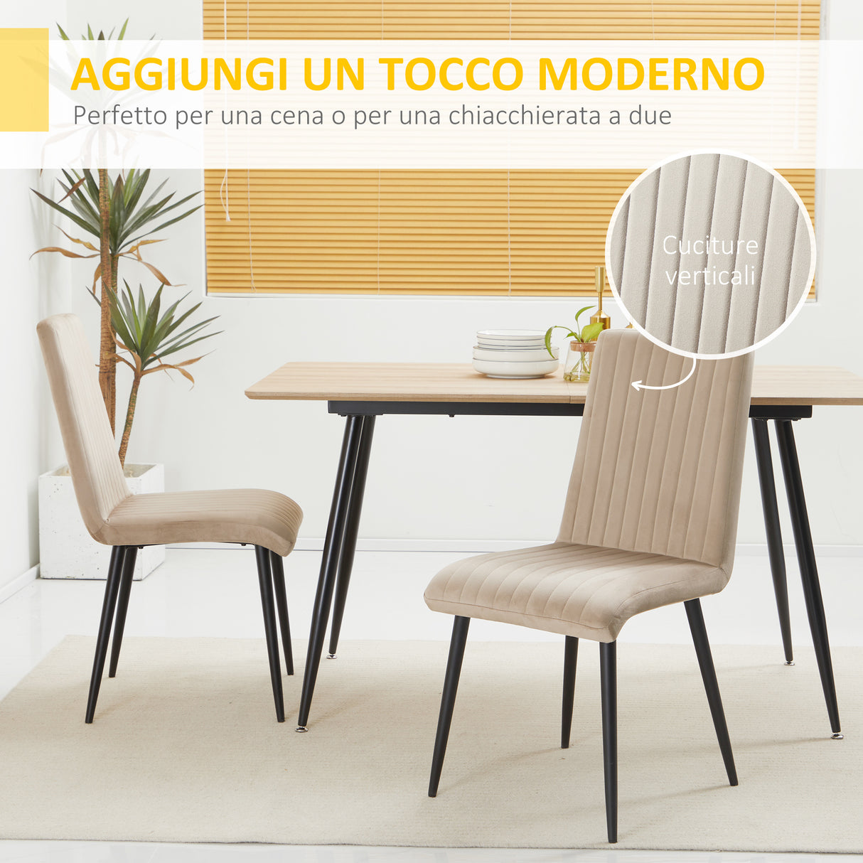 immagine-3-easycomfort-easycomfort-set-2-sedie-da-cucina-imbottite-con-gambe-in-acciaio-e-design-salvaspazio-43x58x90-cm