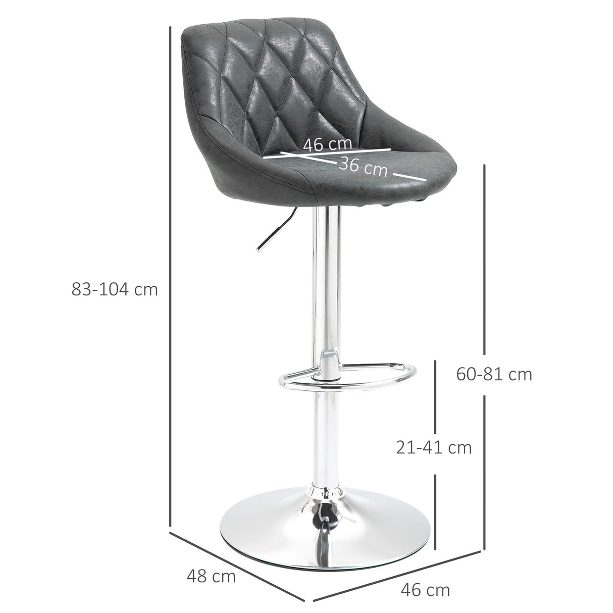 immagine-3-easycomfort-easycomfort-set-2-sgabelli-da-bar-con-altezza-regolabile-base-in-metallo-e-seduta-similpelle-sgabelli-moderni-girevoli-con-schienale-e-poggiapiedi-46x48x83-104cm-nero