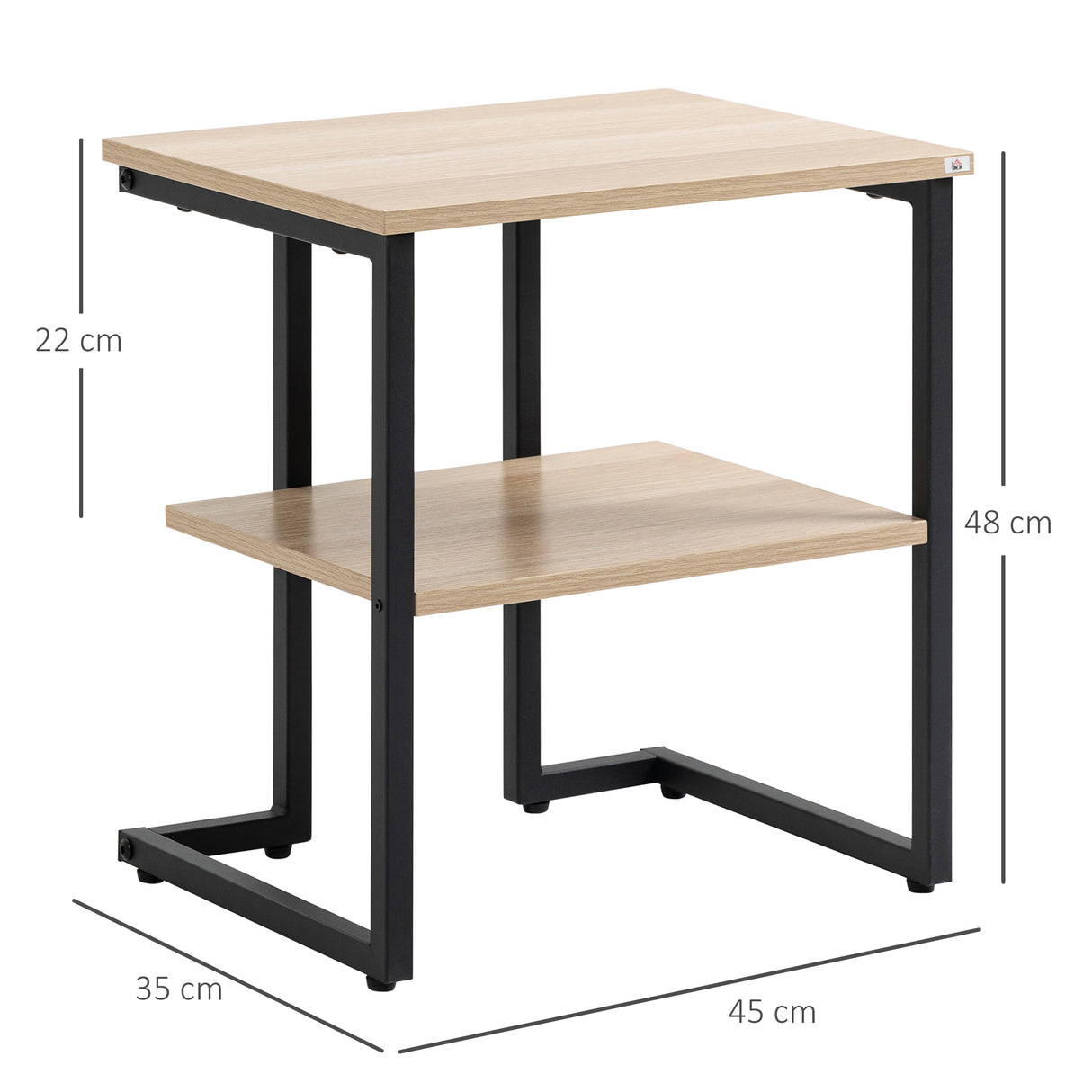 immagine-3-easycomfort-easycomfort-tavolino-da-caffe-con-mensola-inferiore-in-acciaio-e-legno-45x35x48cm