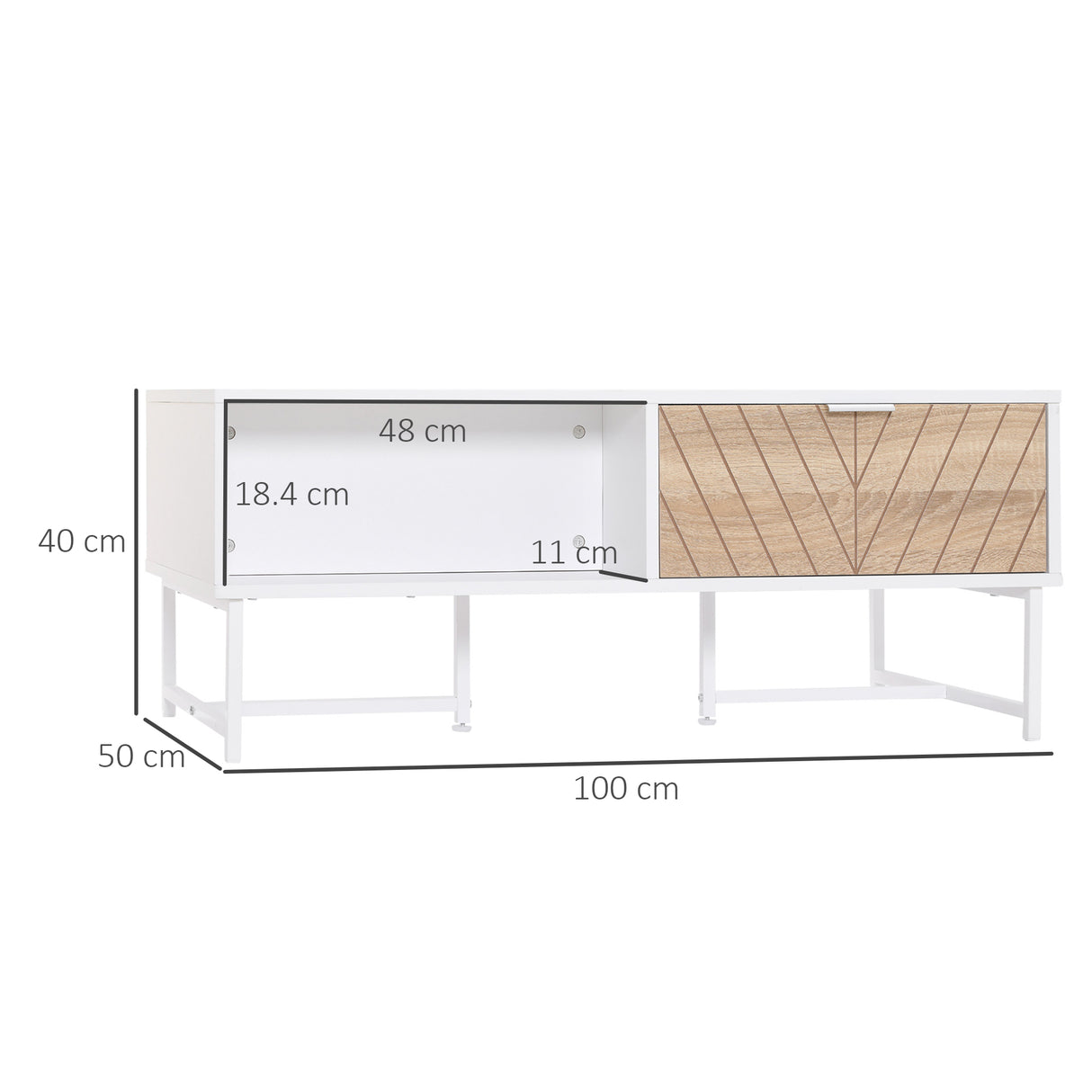 immagine-3-easycomfort-easycomfort-tavolino-da-salotto-rettangolare-con-cassetti-in-legno-e-metallo-100x50x40cm-bianco