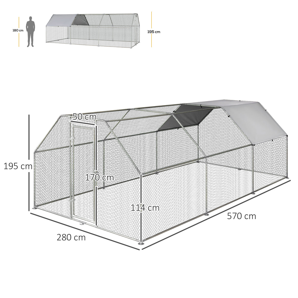 immagine-3-easycomfort-easycomfortrecinto-gabbia-per-galline-in-metallo-galvanizzato-impermeabile-pollaio-con-porta-e-copertura-oxford-280x570x195cm