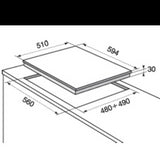 immagine-3-electrolux-piano-cottura-a-gas-electrolux-rgg6243lor-4-fuochi-l594xp51-crosscook-nero-ean-7332543392261