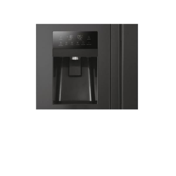 frigorifero side by side haier hsobpif9183 515 litri classe energetica f a1.775xl90 8xp65 9 no frost americano serie 3 nero 38233