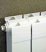 global radiatore in alluminio global oscar da 3 a 6 elementi con interasse 900 mm