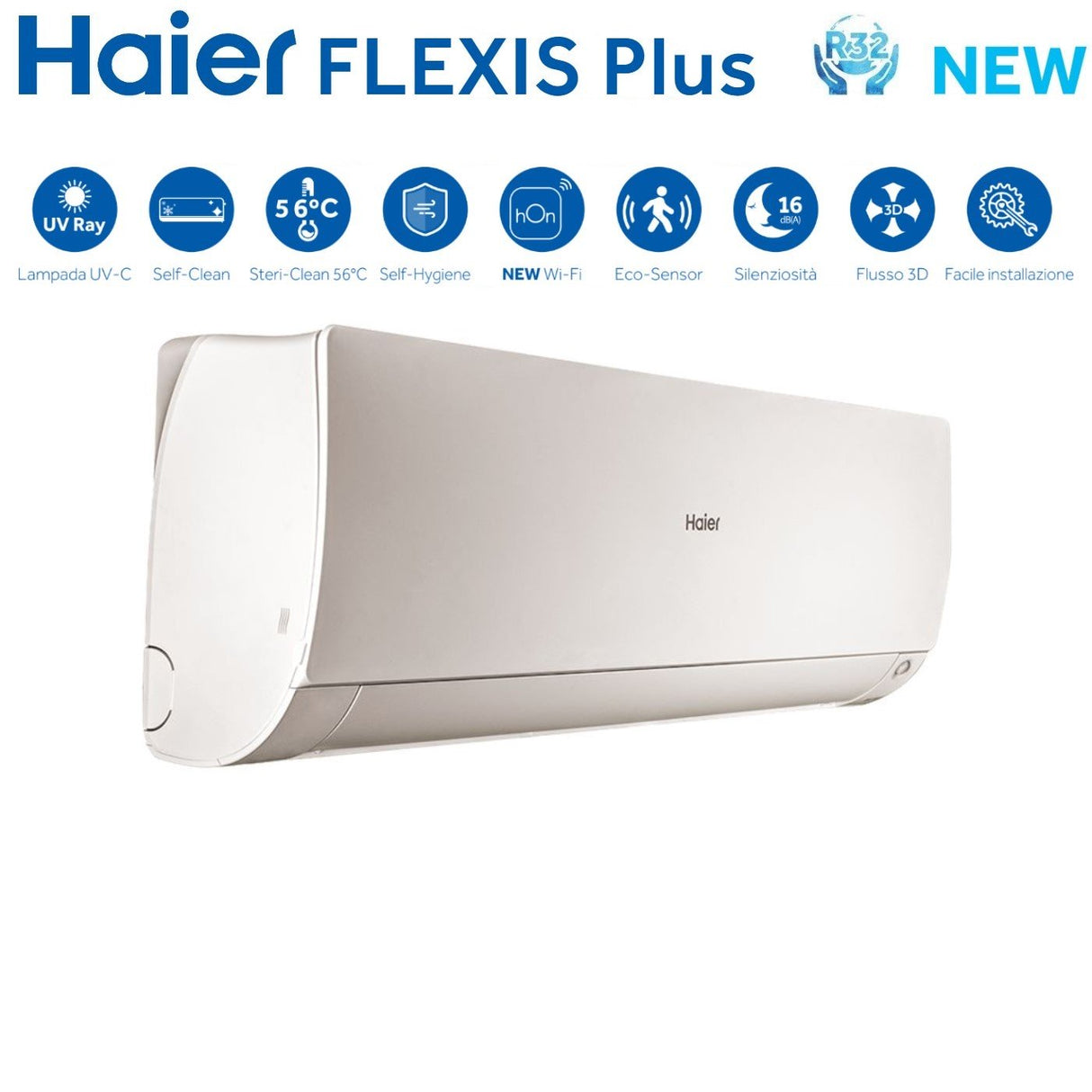 immagine-3-haier-climatizzatore-condizionatore-quadri-split-inverter-haier-serie-flexis-white-7000700070007000-btu-con-4u75s2sr2fa-wifi-integrato-r-32-wi-fi-7777-novita