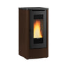 la nordica stufa a pellet la nordica extraflame dahiana 5 0 da 10 kw wi fi optional con telecomando