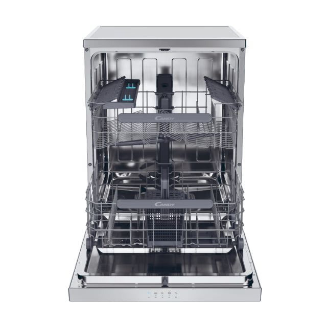 lavastoviglie a libera installazione candy rapido cf 4e7l0x 14 coperti classe e a81 8xl59 7xp59 8 acciaio inossidabile controllo remoto wi fi + ble