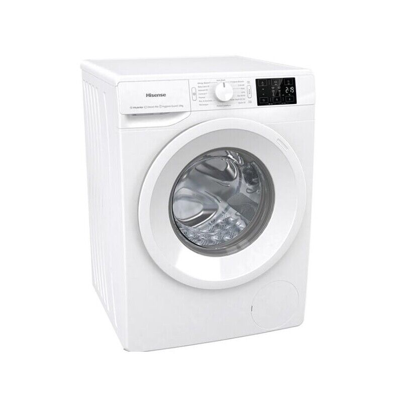lavatrice a carico frontale hisense 9 kg wfge901439vm 1400 giri classe energetica a a85xl60xp61 1 motore inverter  funzione vapore