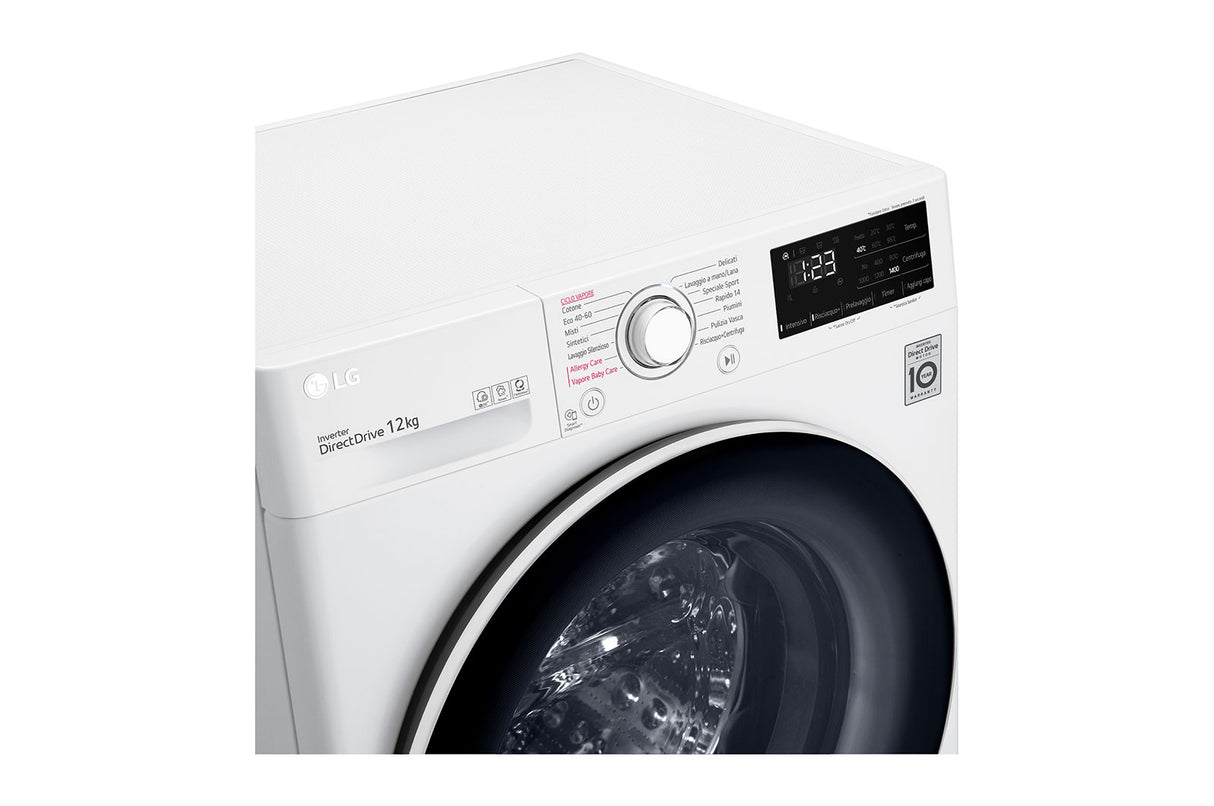 lg lavatrice ai dd 12 kg classe energetica b lavaggio a vapore f4wv312s0e