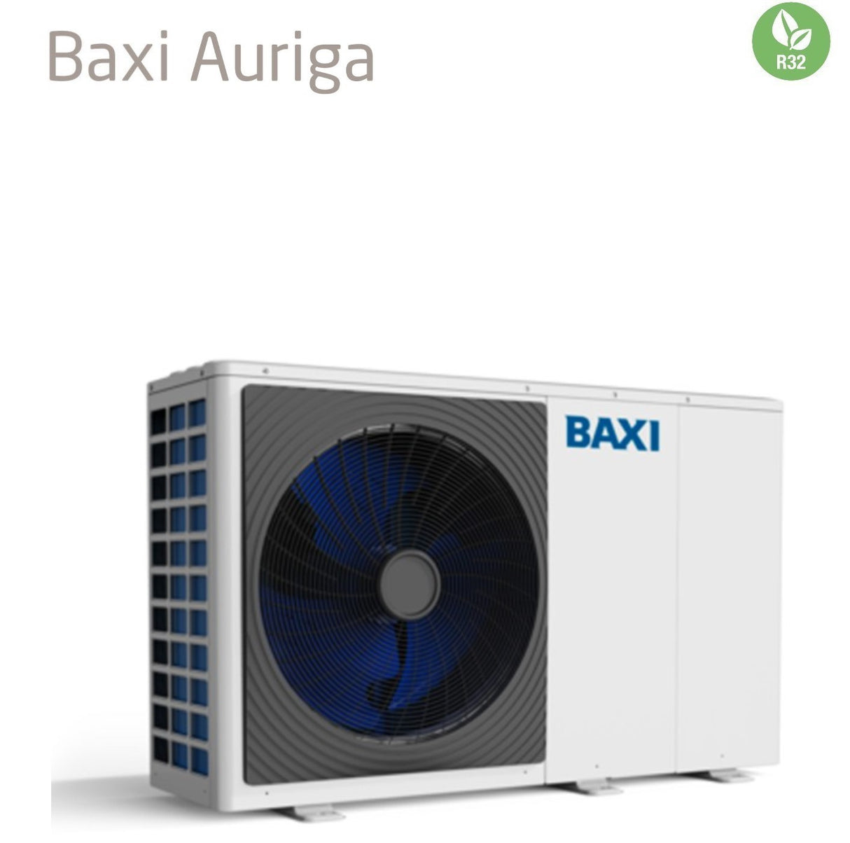 pompa di calore aria acqua monoblocco inverter baxi auriga 12m a r 32 monofase a7794574 con pannello di comando remoto incluso novita