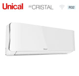 unical unita interna a parete unical air cristal 13000 btu kmun 13hi r 32 wi fi optional