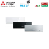 unita interna a parete mitsubishi electric serie kirigamine zen black 7000 btu msz ef22vgkb r 32 wi fi integrato colore nero