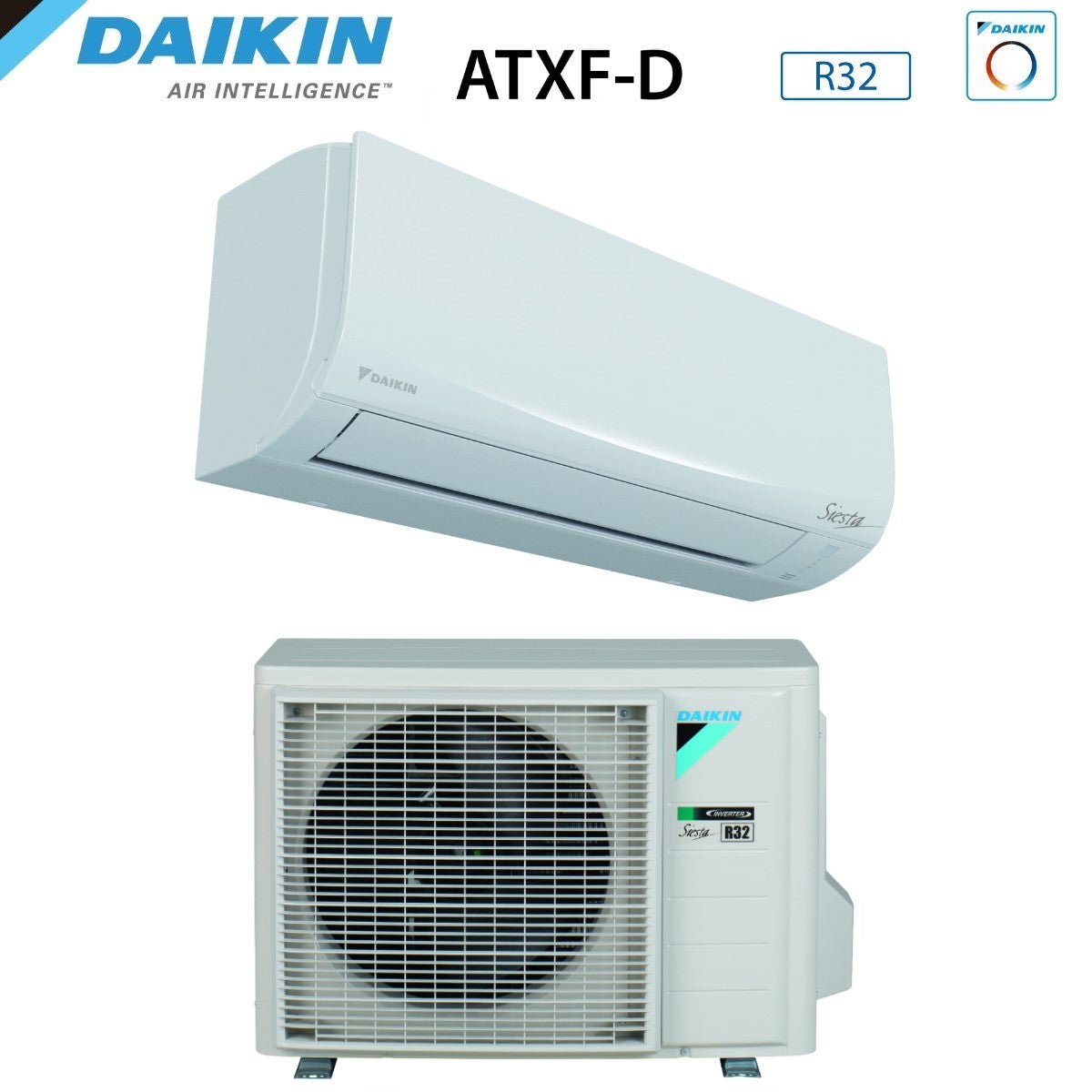 climatizzatore condizionatore daikin inverter serie siesta atxf d 12000 btu atxf35d _ arxf35d r 32 wi fi optional classe a__ a_ novita
