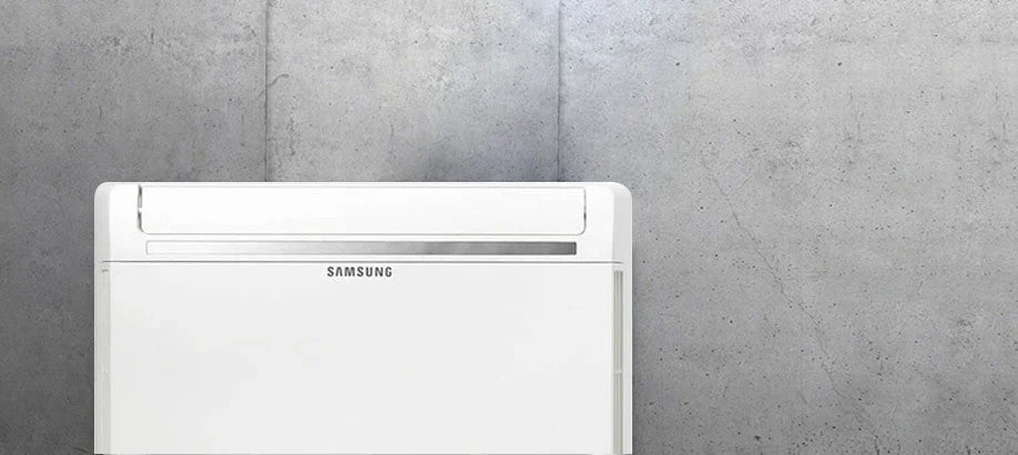 climatizzatore condizionatore samsung dual split console inverter 9_12 con aj050ncj r 32 wi fi optional 9000_12000 con comando wireless incluso novita