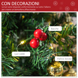 immagine-4-easycomfort-easycomfort-albero-di-natale-60cm-con-15-luci-a-led-73-rami-albero-di-natale-artificiale-con-decorazioni