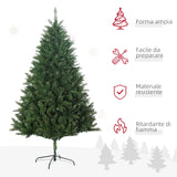 immagine-4-easycomfort-easycomfort-albero-di-natale-artificiale-180cm-con-800-rami-e-base-in-metallo-verde