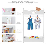 immagine-4-easycomfort-easycomfort-appendiabiti-per-bambini-con-ripiani-e-ganci-laterali-arredamento-per-cameretta-in-legno-70-5x37x103cm-bianco