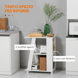 immagine-4-easycomfort-easycomfort-carrello-da-cucina-portavivande-in-legno-con-2-ripiani-e-ruote-60x38x77cm-bianco