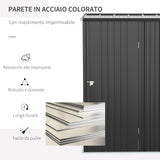 immagine-4-easycomfort-easycomfort-casetta-da-giardino-porta-utensili-in-lamiera-acciaio-con-serratura-161-5x94-5x196cm-nero