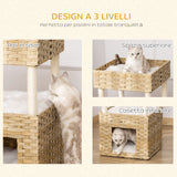 immagine-4-easycomfort-easycomfort-casetta-per-gatti-a-3-livelli-in-rattan-pe-con-cuscini-lavabili-in-peluche-40x40x70cm