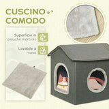 immagine-4-easycomfort-easycomfort-casetta-per-gatti-con-cuscini-lavabili-2-entrate-39x43-5x40-5cm-grigio