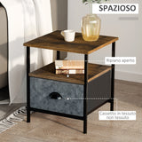 immagine-4-easycomfort-easycomfort-comodino-con-cassetto-in-tessuto-stile-industriale-40x40x46-9cm-marrone-rustico