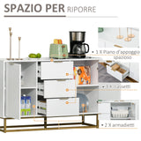 immagine-4-easycomfort-easycomfort-credenza-moderna-bianca-credenza-bassa-buffet-per-cucina-o-sala-da-pranzo-con-3-cassetti-e-2-ante-120x40x76cm