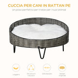 immagine-4-easycomfort-easycomfort-cuccia-per-cani-e-gatti-in-rattan-pe-con-cuscino-in-peluche-lavabile-60x32cm-grigio-scuro